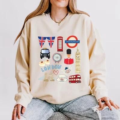 Женский свитшот Simply Sage Market London, белый