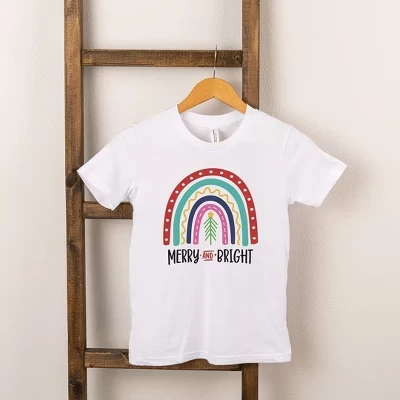 Детская футболка The Juniper Shop Merry Bright, белая