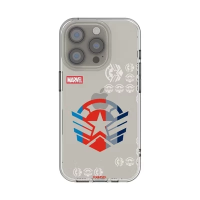 Прозрачный чехол для мобильного телефона Marvel Avengers Sigil для Apple iPhone Сэм Уилсон капитан Америка