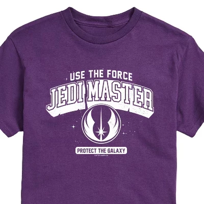 Men's -  - Jedi Master Short Sleeve Graphic T-Shirt purple