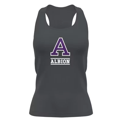 Женская спортивная майка NCAA Albion College, угольная