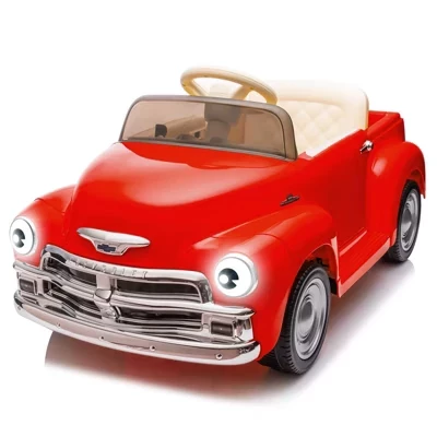 Детский электромобиль Coolmee Chevrolet 3100, красный