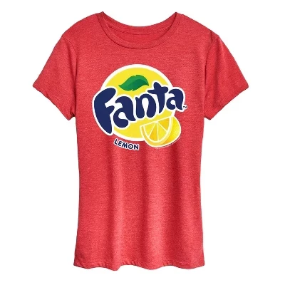 Женская футболка Fanta Refresh With Fanta, красная