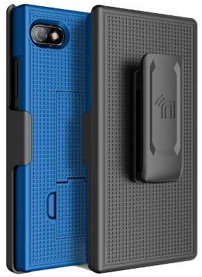 Чехол Nakedcellphone Titan Slim с подставкой, синий