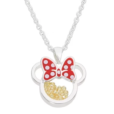 Женское колье Disney Minnie Mouse 46+5 см, цитрин