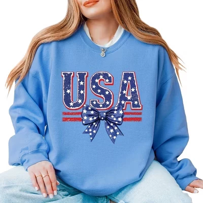 Толстовка с бантом Coquette USA carolina