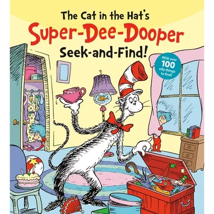 Книжка-игра «Кот в шляпе. Найди и покажи»