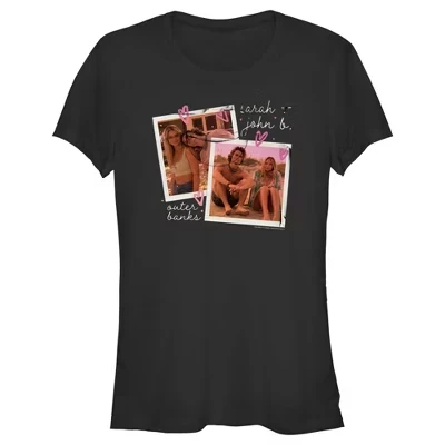 Женская футболка Outer Banks Pogues for Life для юниоров, черная