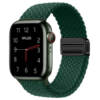 Плетеный нейлоновый ремешок с магнитной петлей для Apple Watch