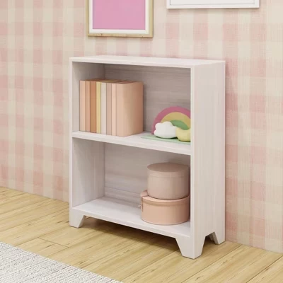 Стеллаж Max & Lily Modern Farmhouse, 2 полки, белый