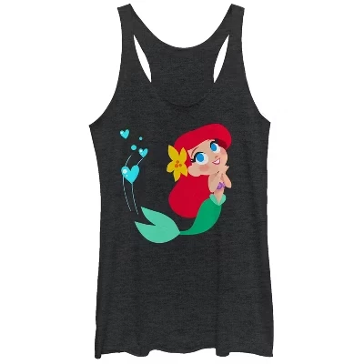 Женская майка Ariel Love Racerback черного цвета
