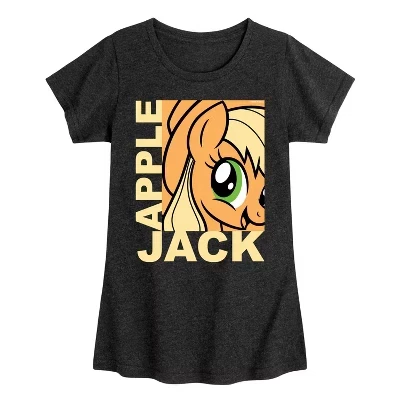 Приталенная футболка с коротким рукавом и рисунком Apple Jack