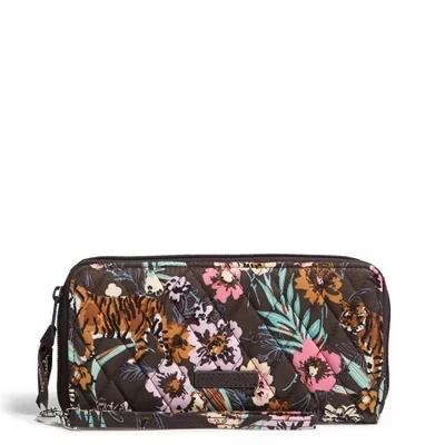 Женский кошелёк-клатч Vera Bradley Accordion, Bali Jungle
