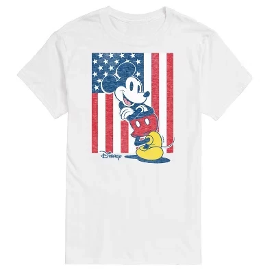 Мужская футболка Disney Americana, Микки, белая