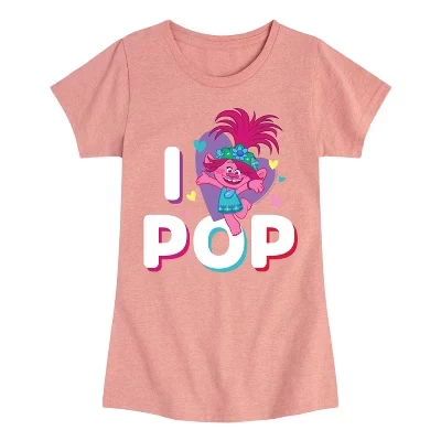 Приталенная футболка с коротким рукавом и рисунком I Love Pop Poppy