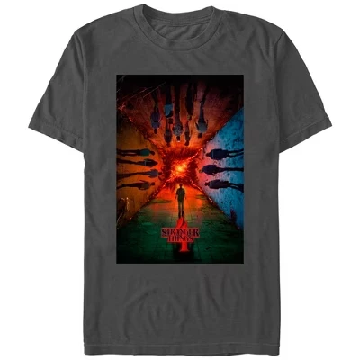 Мужская футболка с постером Four Friends Rift Apocalypse цвета древесного угля / dimensions