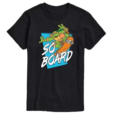 Мужская футболка So Board с коротким рукавом и графическим рисунком, черная