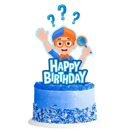Топпер для торта Blippi - принадлежности для вечеринок Blippi
