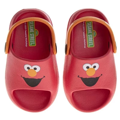 Водонепроницаемые сандалии Elmo для мальчиков и девочек с ремешком сзади (для малышей), красные