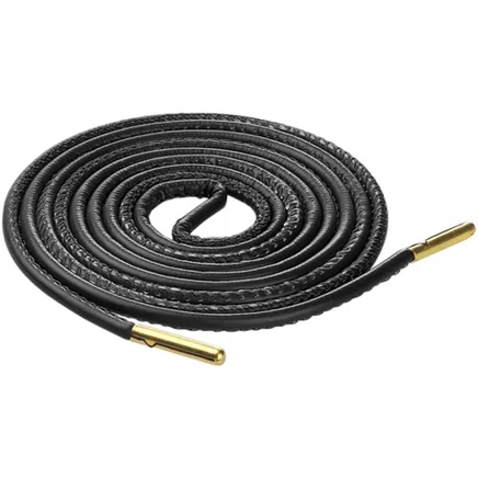 PU Leather Round Shoe Laces for Sneakers Boots 1 Pair 140cm/55.1