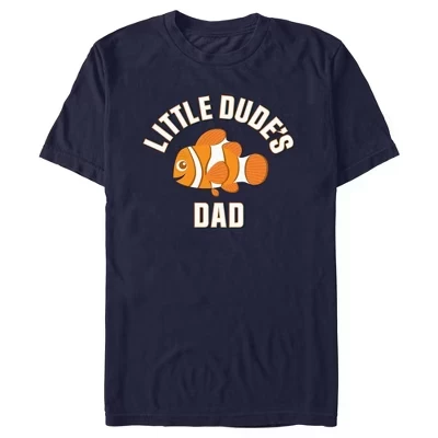 Мужская футболка Finding Nemo Little Dude’s Dad, синяя