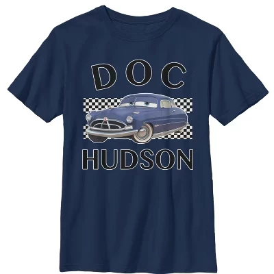 Детская футболка Cars Doc Hudson, синяя