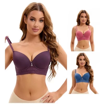 Женские бюстгальтеры INSPIRE CHIC, пуш-ап, синие