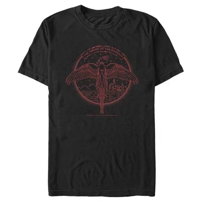 Мужская футболка Order of Phoenix Flight, черная