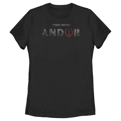 Женская : Футболка с логотипом Andor Dark, черная