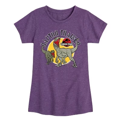 Приталенная футболка Raptor Trainer с коротким рукавом и графическим рисунком heather purple