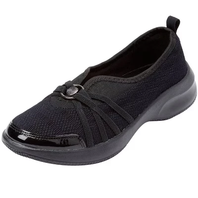 Женские слипоны Comfortview CV Sport Greer, черные