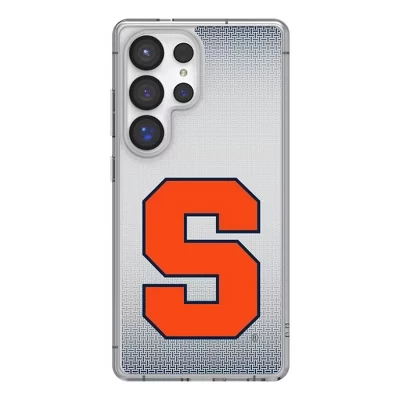Льняной прозрачный чехол для мобильного телефона NCAA ACC Universities для Samsung Galaxy orange