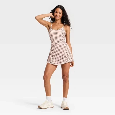 Женское платье Cinch Back Active Dress - ™ коричневого цвета