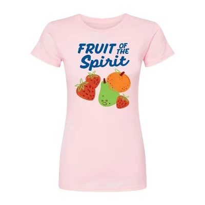 Женская футболка Instant Message Fruit Of The Spirit, розовая
