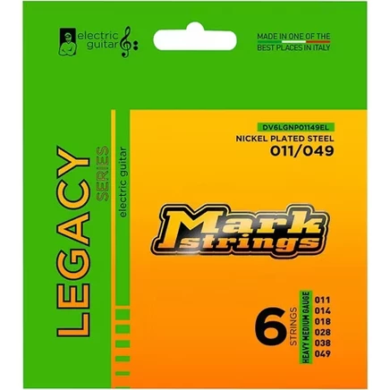 Струны Markbass Legacy 11-49 никелированные для электрогитары