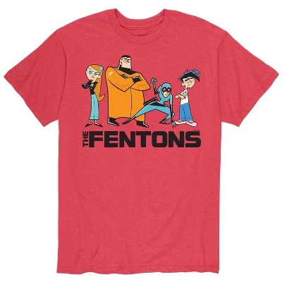 Мужская футболка The Fentons с коротким рукавом и рисунком