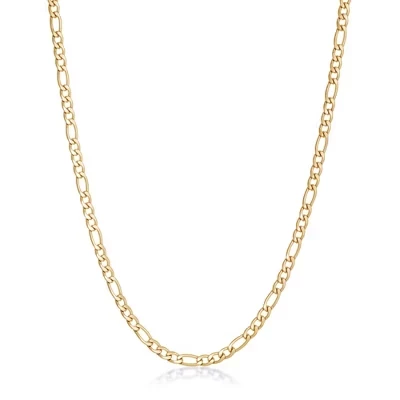 Мужская цепочка Metro Jewelry Фигаро 4 мм, золотая