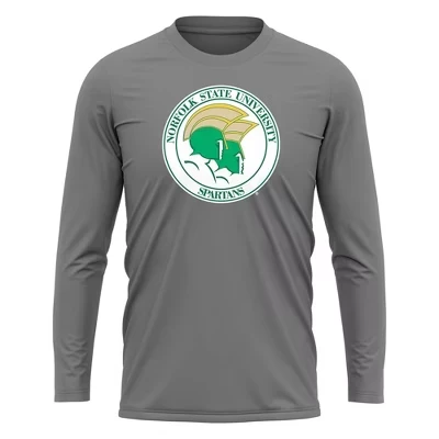 Мужская спортивная футболка NCAA Norfolk State University, угольная