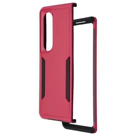 Чехол Case для Samsung Galaxy Z Fold4, красно-черный