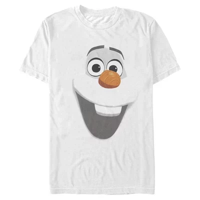 Мужская футболка Frozen «Олаф», белая