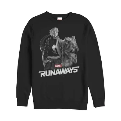 Мужская толстовка Runaways Chase & Old с кружевом черного цвета