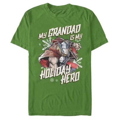 Мужская футболка Marvel Thor, зелёная