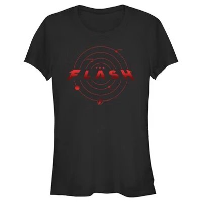 Женская футболка с логотипом Flash Multiverse для юниоров, черная