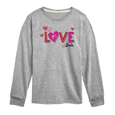 Футболка с длинным рукавом и графическим рисунком Love athletic heather