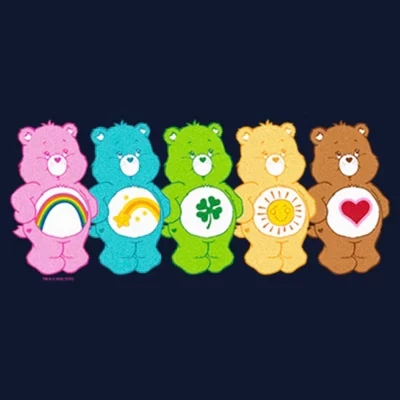 Толстовка с воротником-стойкой Junior's Bears Line Up темно-синего цвета