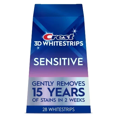 Полоски Crest 3D Whitestrips Sensitive, 14 процедур