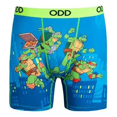 ODD SOX – Трусы–боксеры с героями мультфильмов – Лицензионное нижнее белье для ТВ, комиксов и ретро-анимации - Мужские размеры - Новая подарочная одежда tmnt city jump