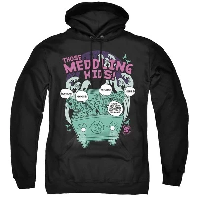 Унисекс худи Scooby Doo Meddling Since 1969, черное