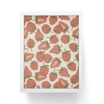 Мини-принт в рамке Society6 Alisa Galitsyna, белый