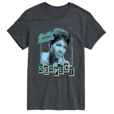 Мужская футболка с коротким рукавом Respect Portrait и графическим рисунком heather charcoal